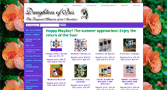 Desktop Screenshot of daughtersofisis.com